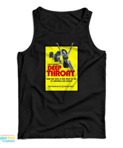Deep Throat Movie Poster Tank Top