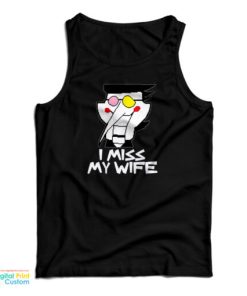 Deltarune Spamton I Miss My Wife Tank Top