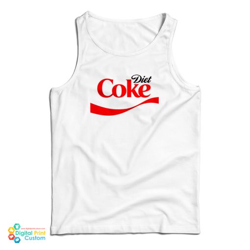 Diet Coke Coca-Cola Parody Logo Tank Top For UNISEX
