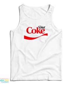 Diet Coke Coca-Cola Parody Logo Tank Top For UNISEX