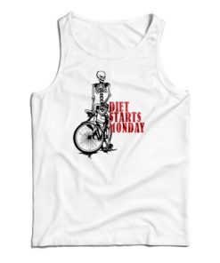 Diet Starts Monday X Five Four Tank Top