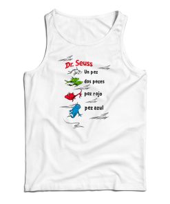 Dr Seuss Book In Spanish One Fish Two Fish Red Fish Blue Fish Tank Top 1