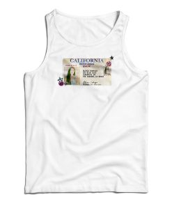 Drivers License Olivia Rodrigo Tank Top