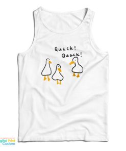 Duck Quack Quack long Tank Top For UNISEX 1 Duck Quack Quack long Tank Top For UNISEX 2