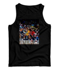 Duel Of Icons MJ Vs Kobe Bryant Tank Top For UNISEX