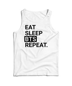 Eat Sleep BTS Repeat Tank Top For Men’s And Women’s
