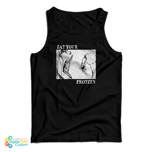 Eat Your Protein Attack On Titan Tank Top