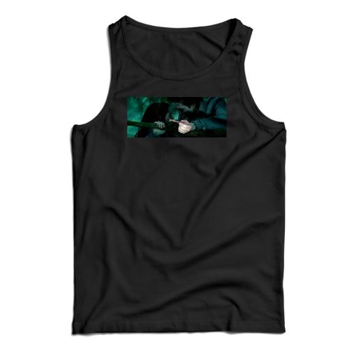 Edward Cullen Smoking Scene Twilight Parody Tank Top For UNISEX