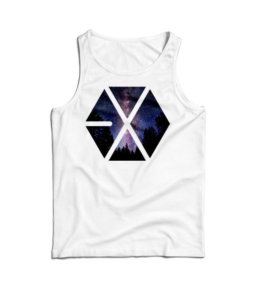 Exo Kpop Korean Boy Band Tank Top For Men’s And Women’s