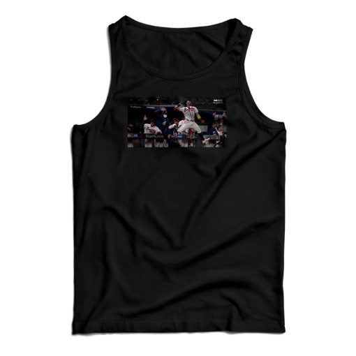 Expression Of The Atlanta Braves Team Tank Top