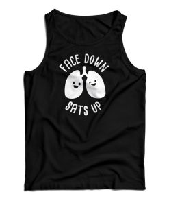 Face Down Sats Up Tank Top For UNISEX Face Down Sats Up Tank Top For UNISEX