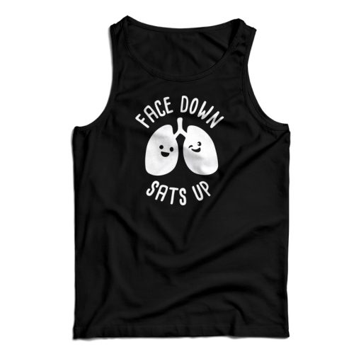 Face Down Sats Up Tank Top For UNISEX