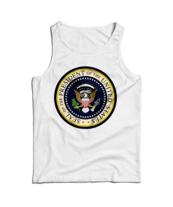Fake Presidential Seal Logo Tank Top Cheap For Men’s And Women’s