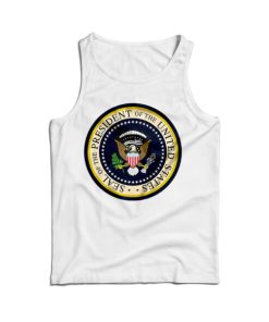 Fake Presidential Seal Logo Tank Top Cheap For Men’s And Women’s
