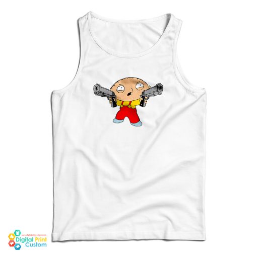 Family Guy Stewie Griffin Gun Tank Top