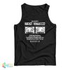 Family Guy Stewie Griffin Quahog’s Most Wanted Tank Top