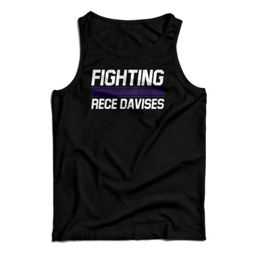 Fighting Rece Davises Tank Top For UNISEX