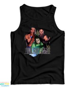Final Fantasy VII Edge Christian Billie Eilish Parody Tank Top