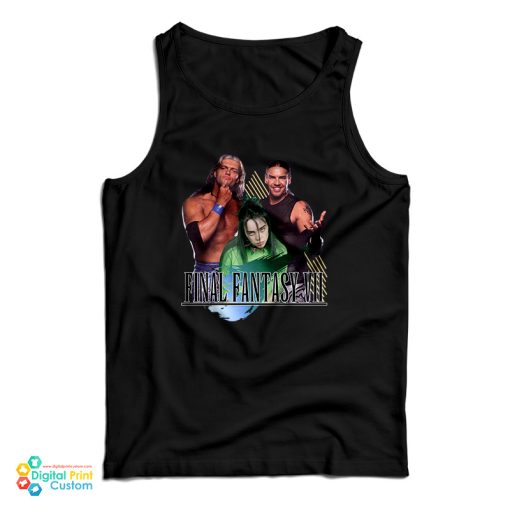 Final Fantasy VII Edge Christian Billie Eilish Parody Tank Top