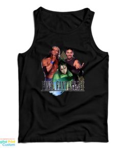 Final Fantasy VII Edge Christian Billie Eilish Parody Tank Top