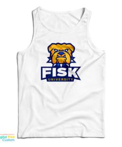 Fisk University Bulldog Logo Tank Top