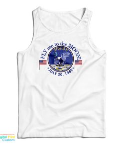 Fly Me To The Moon Apollo 11 1969 Tank Top