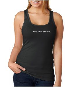 For Sale Comme Des Fuckdown ABCDEFUCKDOWN Tank Top UNISEX For Sale Comme Des Fuckdown ABCDEFUCKDOWN Tank Top UNISEX