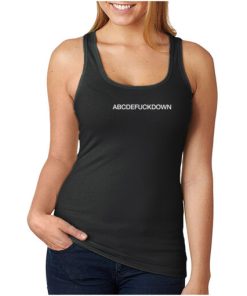 For Sale Comme Des Fuckdown ABCDEFUCKDOWN Tank Top UNISEX