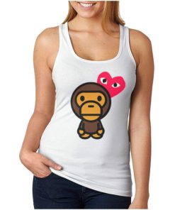 For Sale Comme Des Garcons X Baby Milo Parody Tank Top For UNISEX