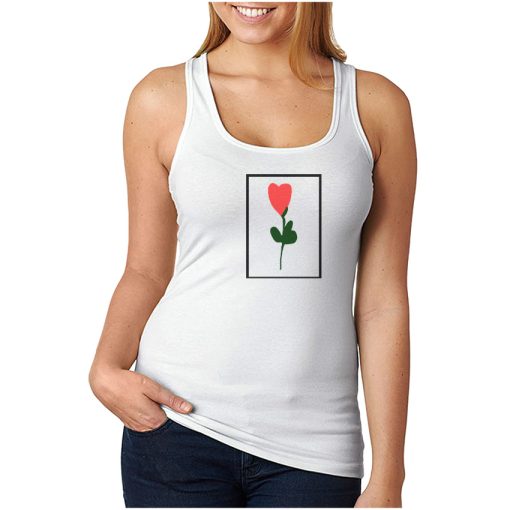 For Sale Flower Heart Cheap Funny Tank Top For Men’s And Women’s