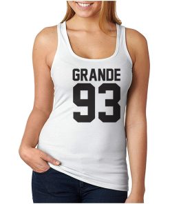 For Sale Grande 93 Ariana Grande Front Tank Top For Men And Women