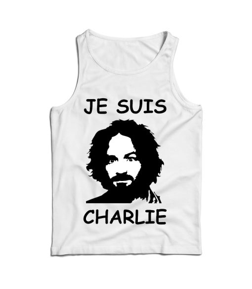 For Sale Je Suis Charles Manson Cheap Tank Top For Men And Women