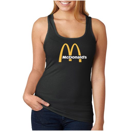 For Sale McDonald’s Arch Logo Cheap Custom Tank Top For UNISEX