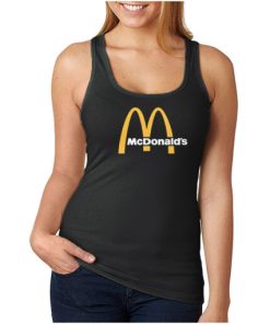 For Sale McDonald’s Arch Logo Cheap Custom Tank Top For UNISEX