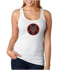 For Sale Pentagram With Demon Baphomet Satanic Tank Top For UNISEX