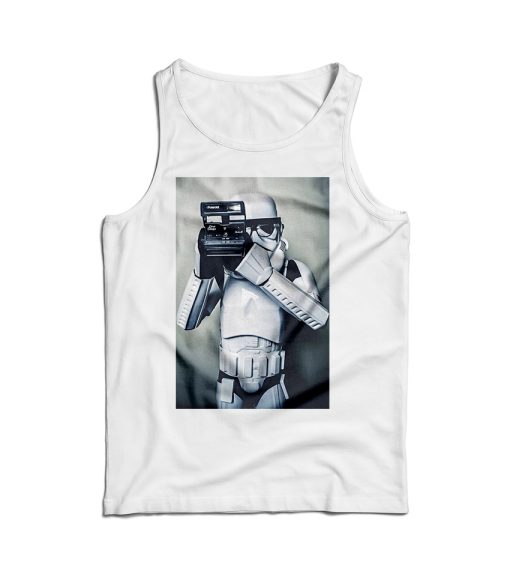 For Sale Star Wars Stormtrooper Selfie Polaroid Cheap Tank Top UNISEX