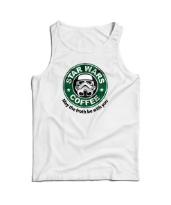 For Sale Starbucks Coffee Star Wars Coffee Logo Parody Tank Top