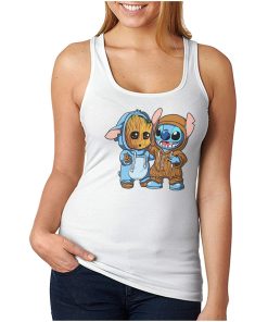 For Sale Stitch And Groot Funny Tank Top Cheap For Men’s And Women’s