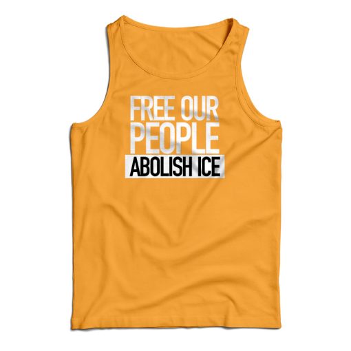 Free Our People Abolish Ice Tank Top