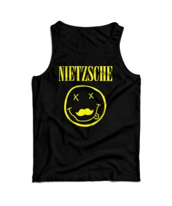 Friedrich Nietzsche As Nirvana Parody Tank Top For Men’s And Women’s