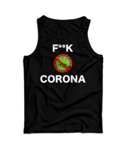 Fuck Of Corona Virus Tank Top For Men’s And Women’s