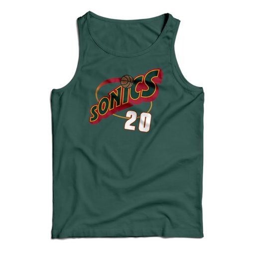 Gary Payton Seattle SuperSonics Tank Top