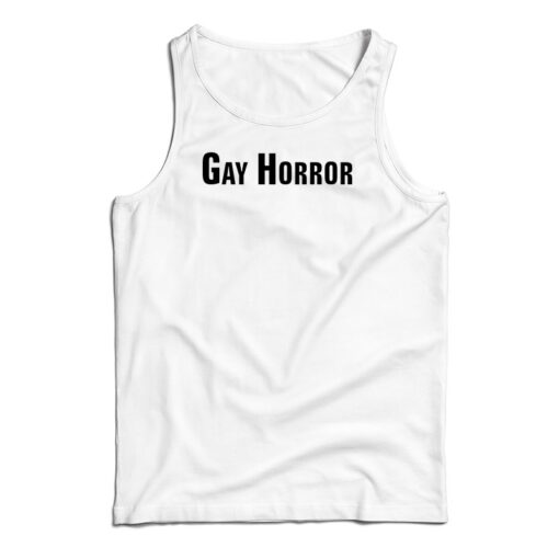 Gay Horror Tank Top For UNISEX