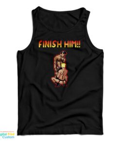 Gaymer Finish Him Tank Top For UNISEX