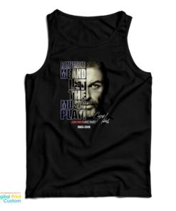 George Michael Remember Me And Let The Music Play Tank Top