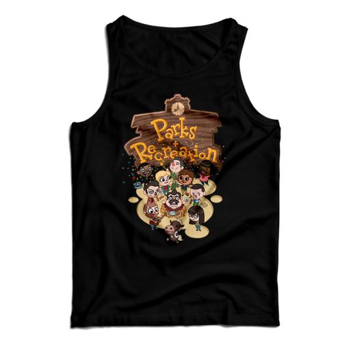 Get It Now Animal Crossing Parks Recreation Tank Top For UNISEX