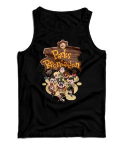 Get It Now Animal Crossing Parks Recreation Tank Top For UNISEX
