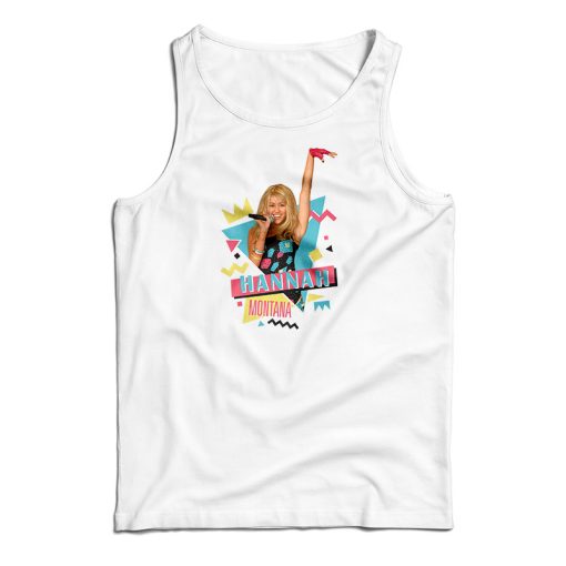 Get It Now Disney Hannah Montana 90s Tank Top For Men’s And Women’s