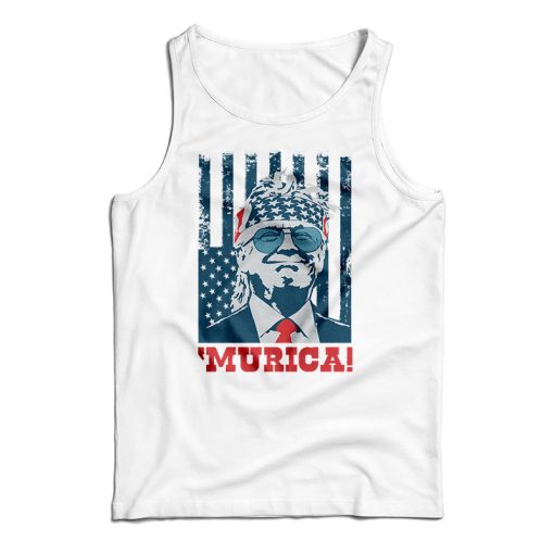 Get It Now Donald Trump Murica Tank Top For Men’s And Women’s