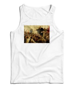 Get It Now Famous Russian Revolution Painting Tank Top For UNISEX Get It Now Famous Russian Revolution Painting Tank Top For UNISEX
